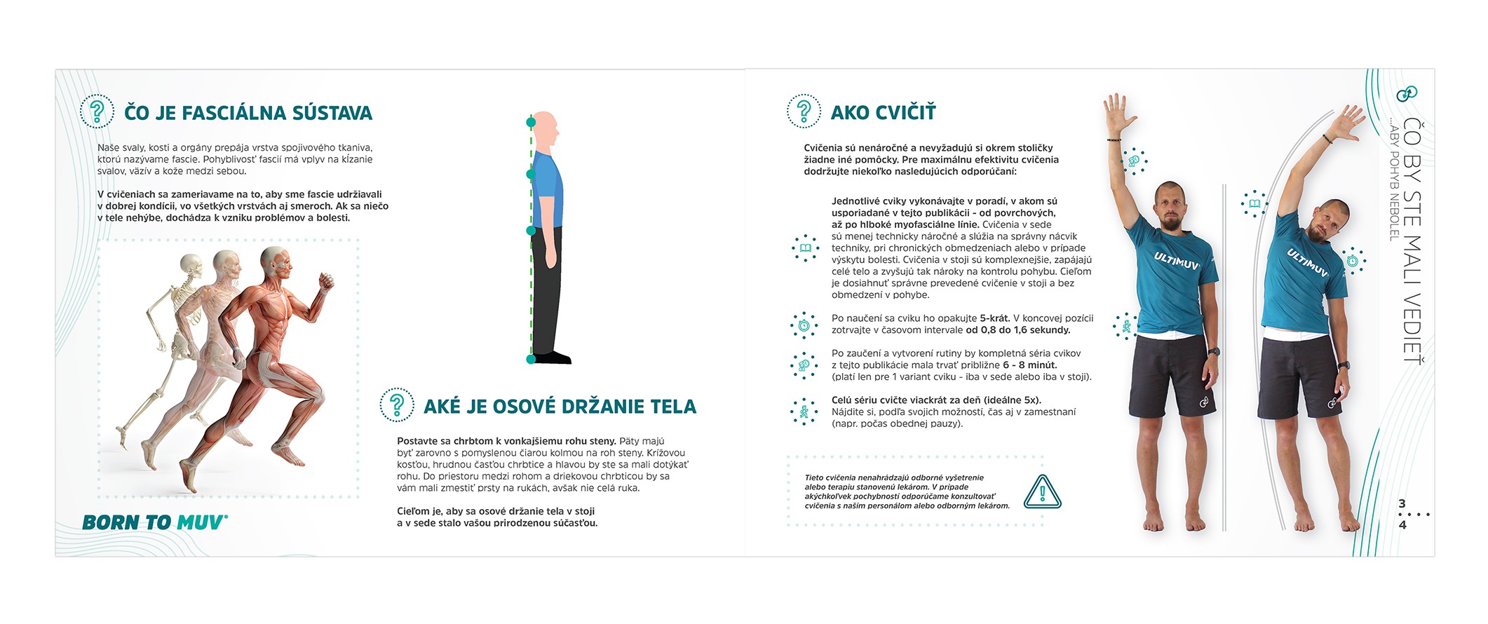 Physical activity examples shown in Born to MUV publication.