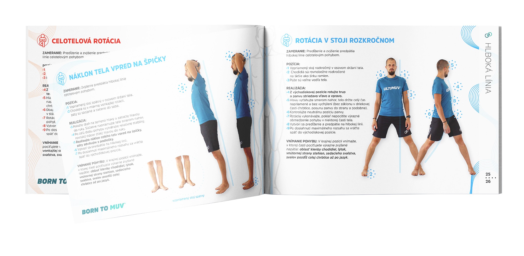 Physical activity examples shown in Born to MUV publication.